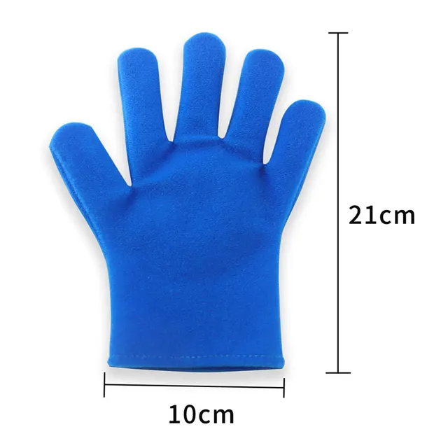 Baby Early Education Puppet Gloves Toys Frog Bears Scene Theater Storytelling Paste Story Gloves Hand Puppet Educational Toys 5