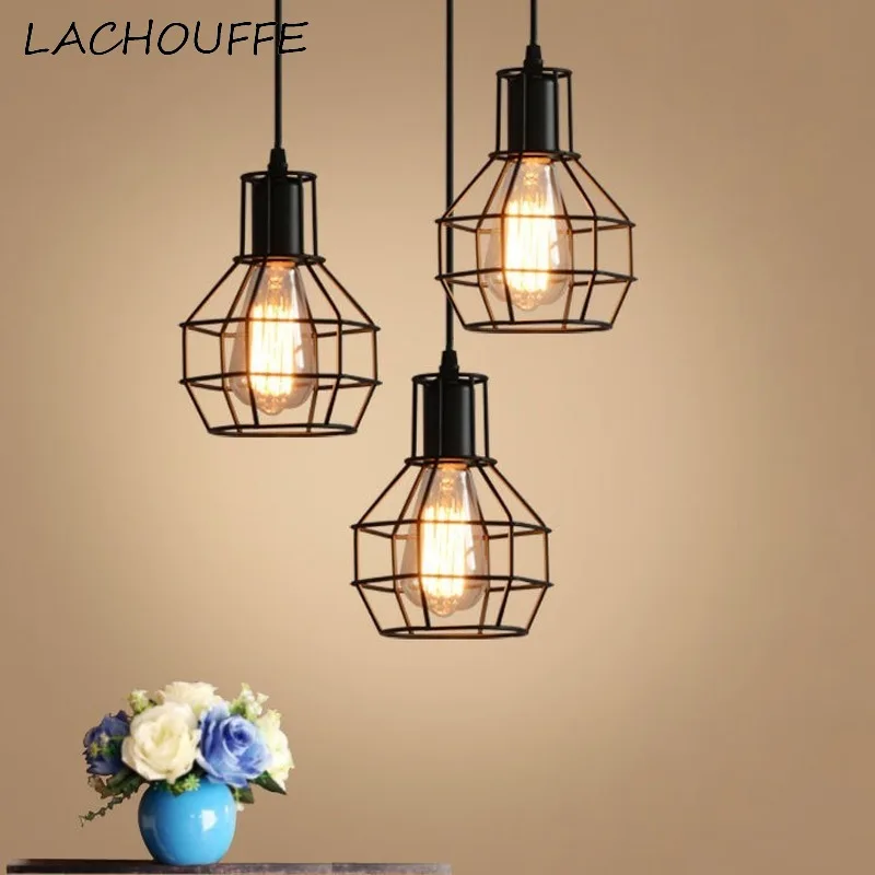 

Nordic Vintage Pendant Lights Modern Industrial Led Hanging Lamp for Kitchen Bar Store Light Fixtures Loft Luminaire Suspension
