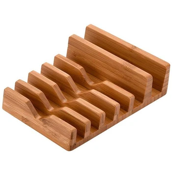 

Desktop Organizer Stand Charging Holder Wooden Mobile Phone Holder Charging Base Mobile Phone Flat Storage Bracket Multi-functio