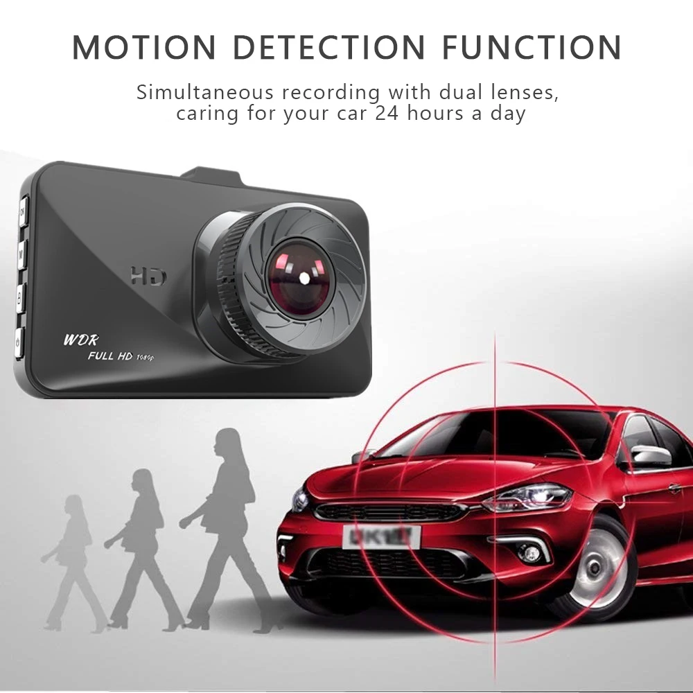 HD Ночное видение мини автомобиль Регистраторы 1080P петли Запись DVR видеокамера Регистраторы видеокамера камера и ультра вебкамера DVR