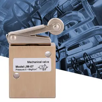 

Wireless Switch 1/4 PT 2 Position 3 Way Roller Type Mechanical Pneumatic Valve 0-8kgf Cubic Centimeter Rotary Switch