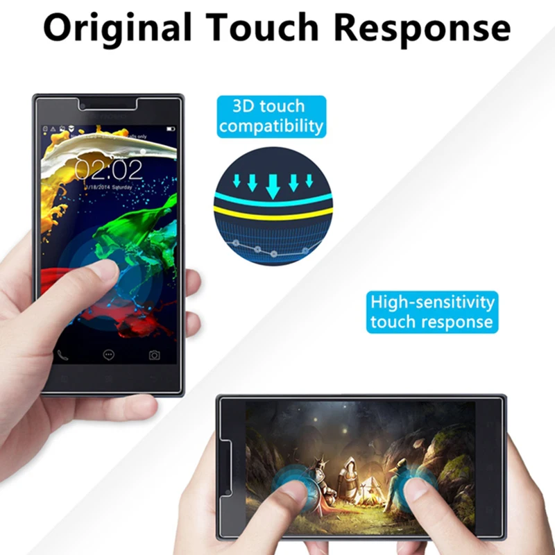 2 шт 9H закаленное стекло для lenovo P2 P1 P70 P780 S860 HD Защита экрана для lenovo S960 S850 S60 S5 Pro стекло