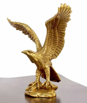 

---524+++China Bronze Brass Statue EAGLE/Hawk Figure figurine 4.5"High