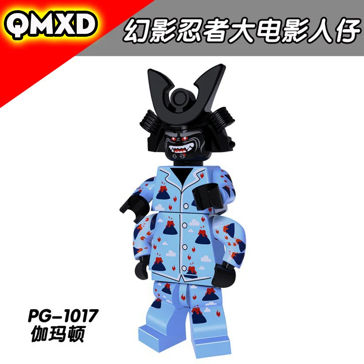 PG8073 соответствует Legoingly фильм Niya Gammaton Master Wu Модная девушка Акула Человек сборка