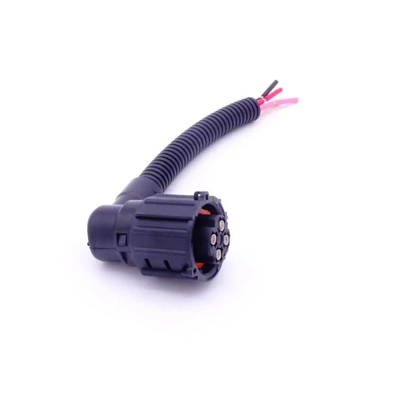 RUNDERON 4 Pin Автомобильный одометр Скорость Сенсор соединитель соленоидного клапана штепсельной вилки алюминиевая проволока кабель Разъем для Delong M30000 Китай тяжелый автомобиль HOWO A7 J6