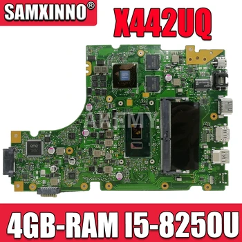 شراءاللوحة الأم للكمبيوتر المحمول ASUS VivoBook 14 X442UQR R419U X442UN X442UR X442UNR X442UQ اللوحة الرئيسية الأصلية GT940MX 4GB-RAM I5-8250U