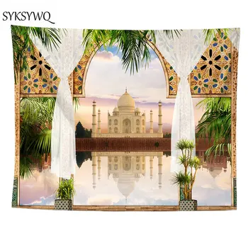 

india Royal Palace tapestry wall hanging drop shipping dorm decoration wall carpet wall tapestry bohemian