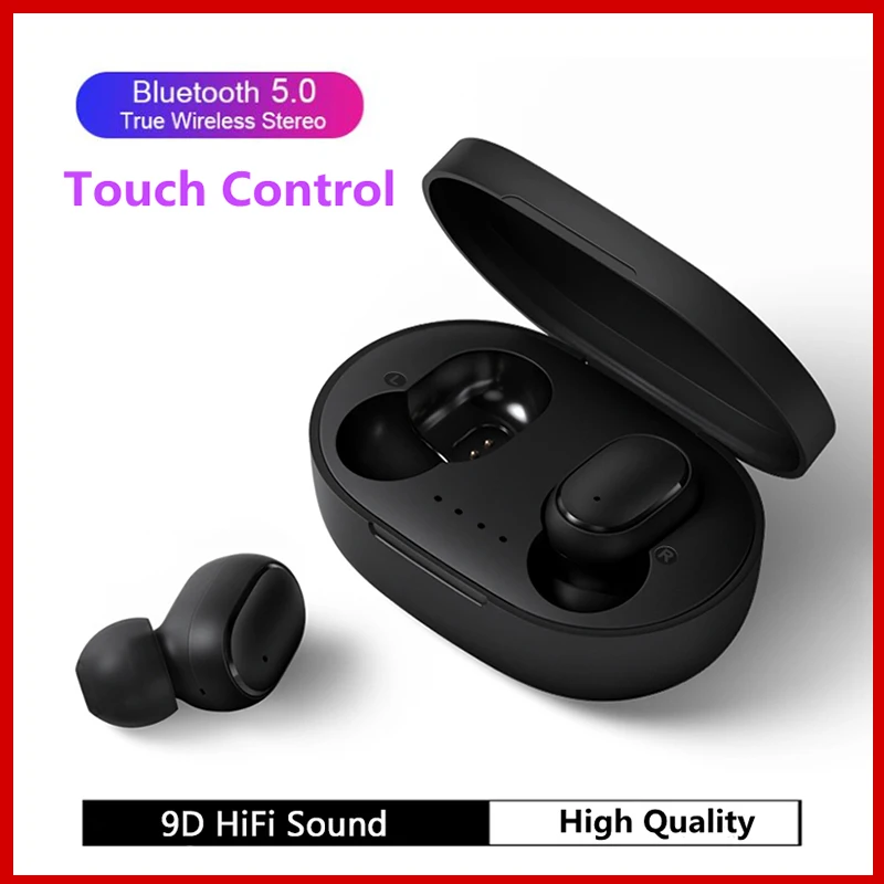 A6S наушники вкладыши TWS беспроводные для Xiaomi Bluetooth 5 0 Звук Hi Fi стерео Mini гарнитуры 10