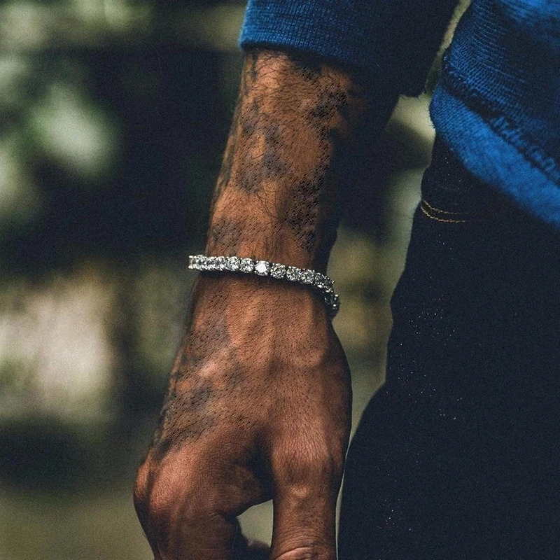 Tennis Bracelet Mens (8)