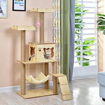 

Cat bed house window hammock beds tree cushion pet toys pet products for cat kennel cat home goods climbing frame