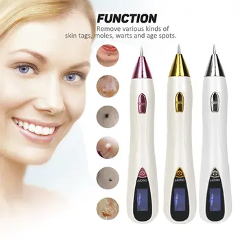 

LED Display 9 Level Laser Freckle Removal Skin Mole Removal Dark Spot Remover for Face Tattoo Removal Pen Salon Face Beauty