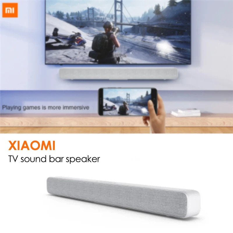 Xiaomi Bluetooth TV Soundbar Wireless Portable Speaker TV Sound bar Support Optical SPDIF AUX IN For Home Theatre Music Speakers Xiaomi Bluetooth TV Soundbar Wireless Portable Speaker TV Sound bar Support Optical SPDIF AUX IN For Home Theatre Music Speakers