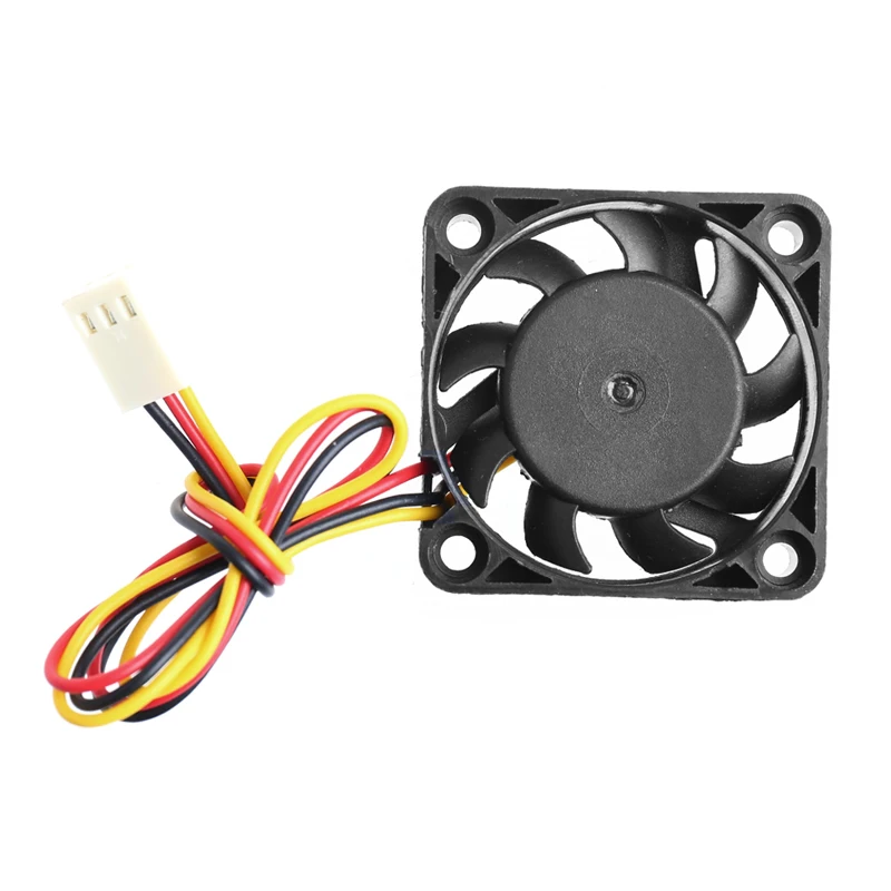 M5TE 12V 0.10A 3 핀, 40x40x10mm PC 컴퓨터 CPU 시스템 브러시리스 냉각 팬 4010