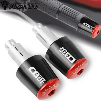 

Motorcycle Handlebar End Grips Hand Cap Hand Bar End 7/8"22mm For HONDA CB600F HORNET cb 600F 2007 2008 2009 2010 2011 2012 2013