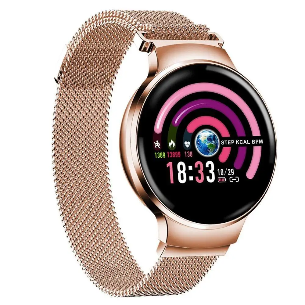

NEW Women Waterproof Bluetooth Watches Blood Pressure Heart Rate Sleep Monitoring Magnetic Bracelet for Ladies Girls Smart Watc