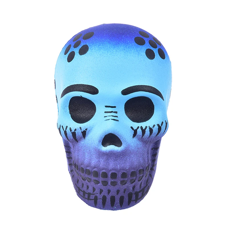 Halloween Skulll Scented Squishies Slow Rising Kids Toys Stress Relief Squishy Squeeze Collection For | Игрушки и хобби