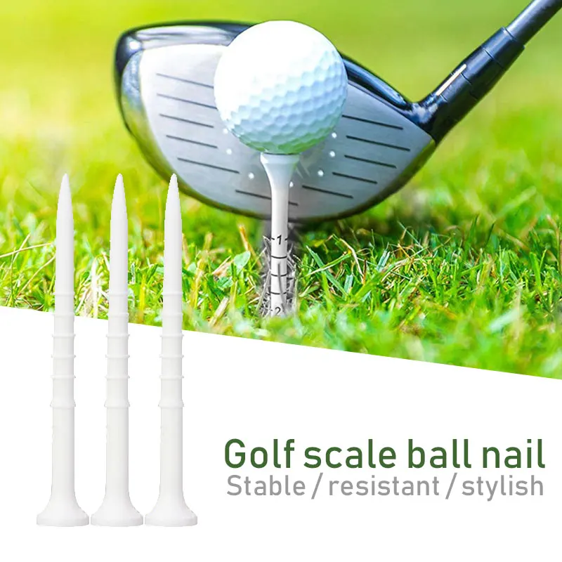 Масштабный мяч для ногтей, для игры в гольф, инструменты для тренировки, устройство для коррекции действий, пластиковый шарик, гвоздь для гольфа, прекрасный прочный