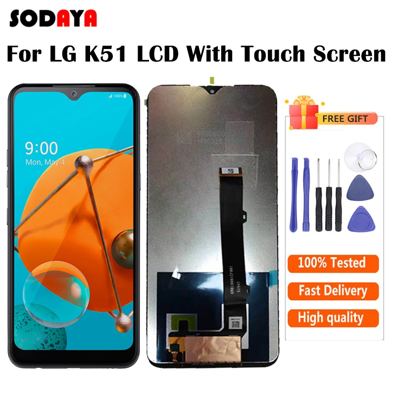 Full Lcd For Lg K51 Lcd Display With Touch Screen Digitizer Assembly For Lg K51 Display Repair Parts Mobile Phone Lcd Screens Aliexpress