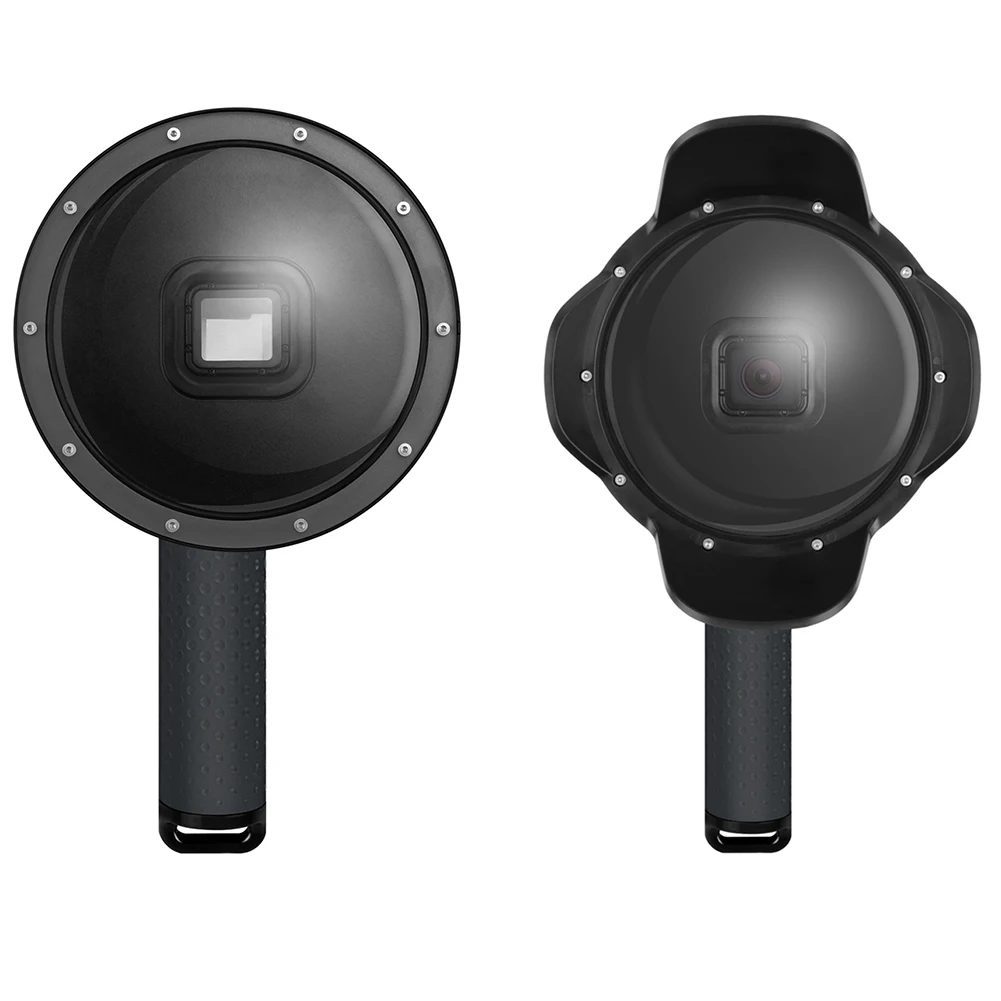 Подводный купол порт для Hero 7 6 5 черный с держатель для камеры водонепроницаемый чехол солнцезащитный козырек купол