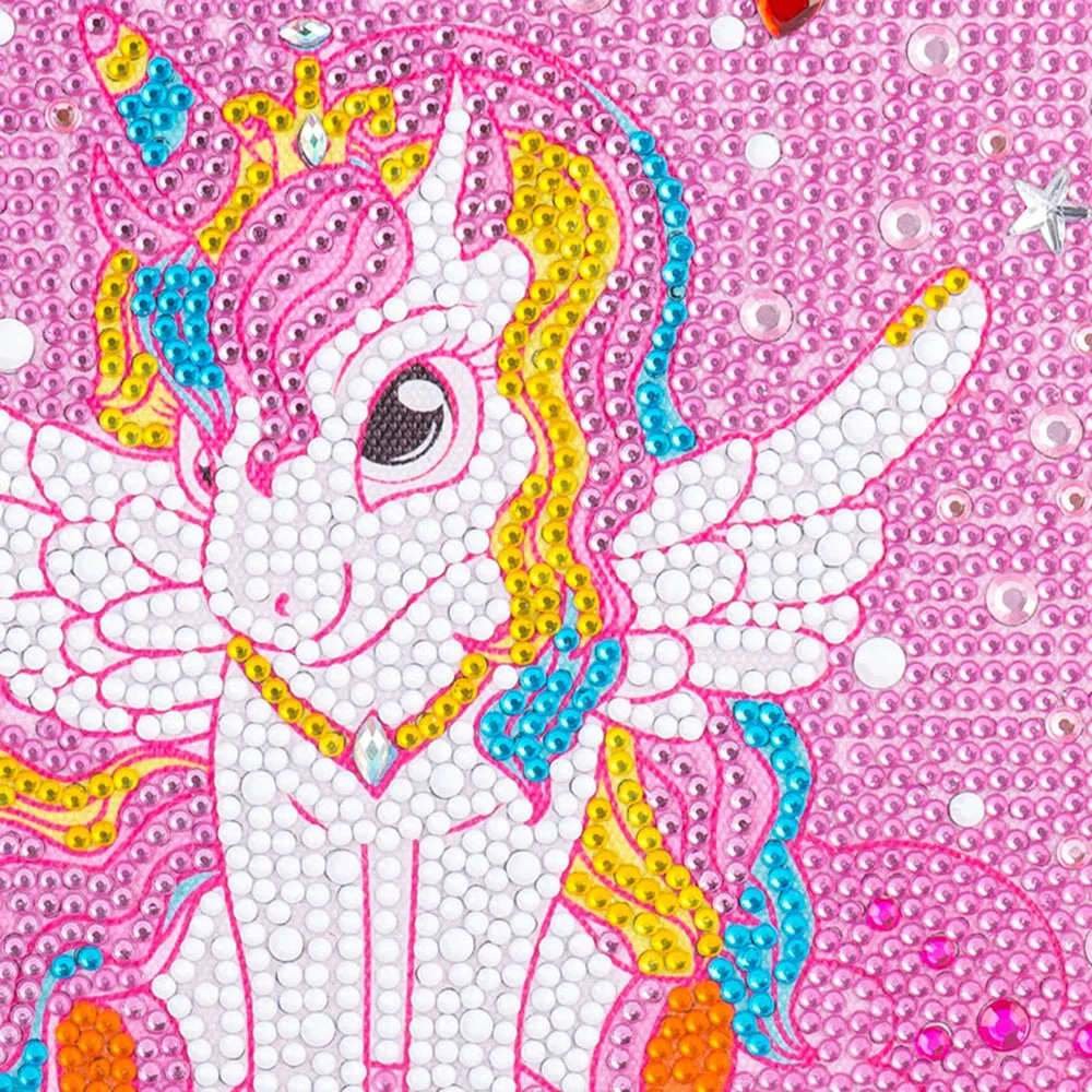 Unicorn, Crystal Rhinestone Diamond Painting Kits for Kids