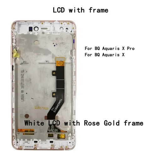 X Pro D// lcd screen with Touch panel LCD Assembly For BQ Aquaris X