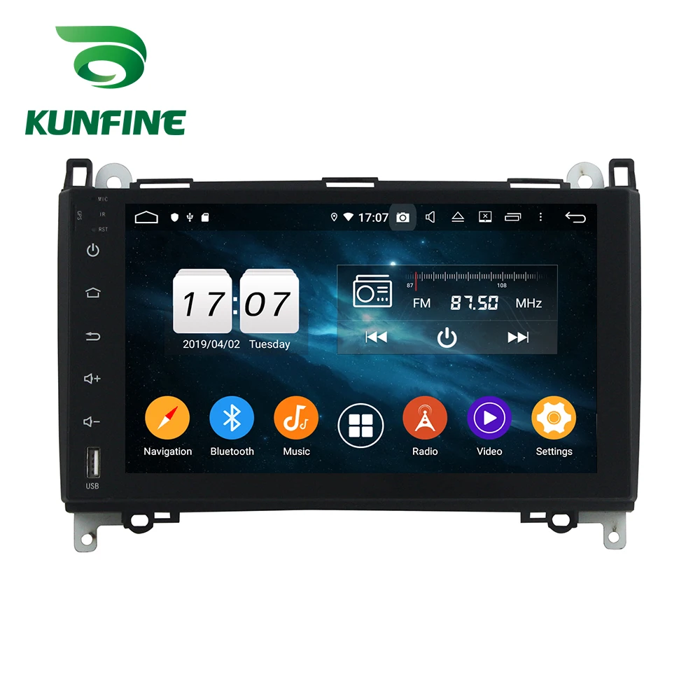 Clearance Android 9.0 Octa Core 4GB RAM 64GB ROM Car DVD GPS Multimedia Player Car Stereo for Benz A-W169 B-W245 Viano Vito Radio 1