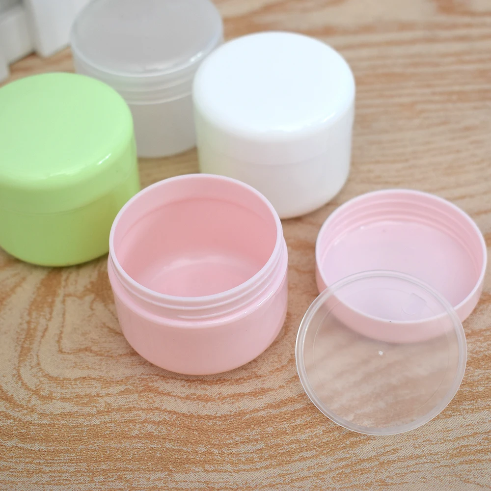 1 шт. многоразовые бутылки пластиковая пустая банка для макияжа дорожный