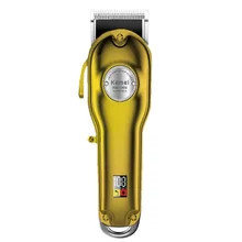 Беспроводная Парикмахерская Машинка для стрижки волос, профессиональный триммер для волос для мужчин, полностью металлический Электрический Резак для волос, машинка для стрижки, Поворотный двигатель
