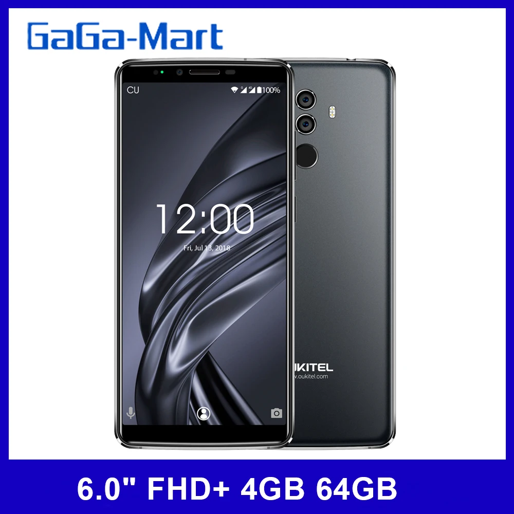 OUKITEL K8 смартфон с 5 дюймовым дисплеем восьмиядерным процессором MTK6750T ОЗУ 4 Гб ПЗУ 64