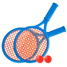 1 para dzieci śmieszne odkryty gra sportowa zabawki rakieta tenisowa rakiety do badmintona z 2 sztuk piłki 1 sztuk wolant dla Kid dzieci tanie tanio CN (pochodzenie) Dla dziecka