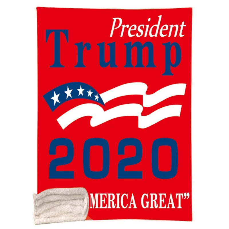 150X200 см Трамп одеяло с принтом двухстороннее мягкое плюшевое уютное утяжеленное одеяло для взрослых и детей