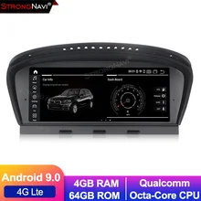 Qualcomm 8 core Android 9.0 4G lte Car Multimedia player GPS navigation for BMW 5 Series E60 E61 E63 E64 E90 E91 E92 E93 4G+64G