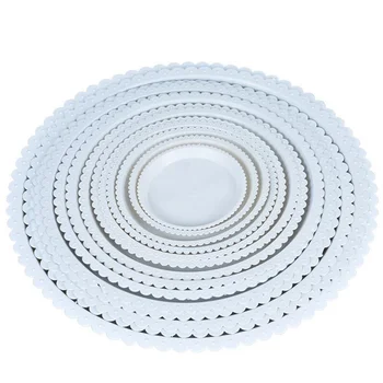 

10pcs Plastic Flowerpot Tray Round Plant Pot Tray Household Durable Flowerpot Base Tray (White, 260 Style)