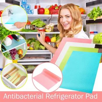 

8 Pcs / Set Multifunction Refrigerator Waterproof Moisture Mat Adaptive For Kitchen Refrigerator Pad Antifouling Mold