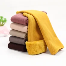 Детские носки осенне-зимние теплые толстые носки с начесом и снегом яркие носки в Вертикальную Полоску для мужчин и женщин, унисекс, la mao