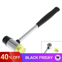 30 мм 35 мм 40 мм Резиновый Молот с двойным покрытием работы остекление окна нейлоновый Молот с круглой головкой и нескользящей ручкой ручной инструмент DIY