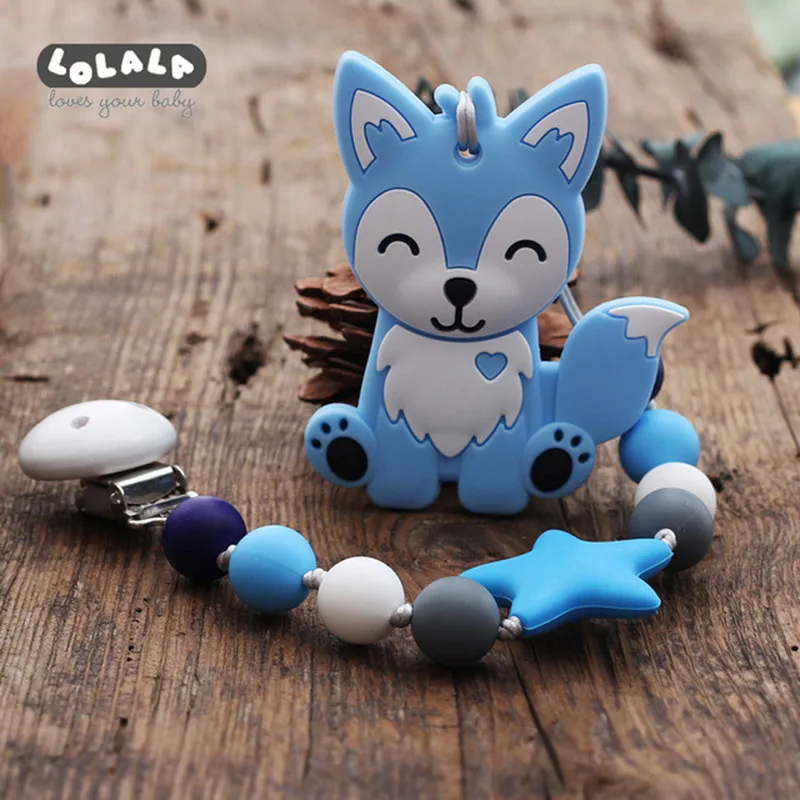 

Silicone Round Beads and Star Beads Pacifier Clip Chain Strap Cute dolphin Dummy Nipple Clip for Infant Toddler Baby Feeding