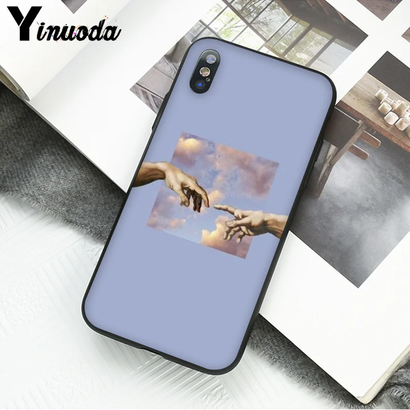 A11 Yinuoda Renaissance angels Cupid эстетика телефон аксессуары чехол для Apple iPhone 8 7 6 6S Plus X XS MAX 5 5S SE XR сотовые телефоны - Цвет: A11