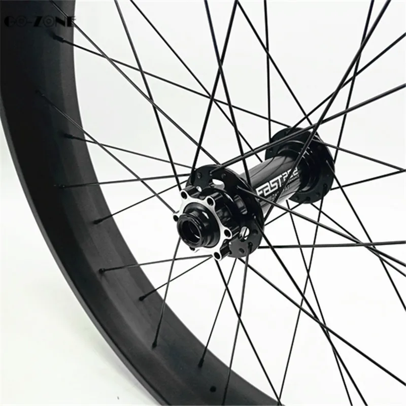 26 дюймов fatbike Углеродные колеса 100x25 мм бескамерные дисковые колеса FASTace DH 805 150x15 197x12 Углеродные колеса для fat bike