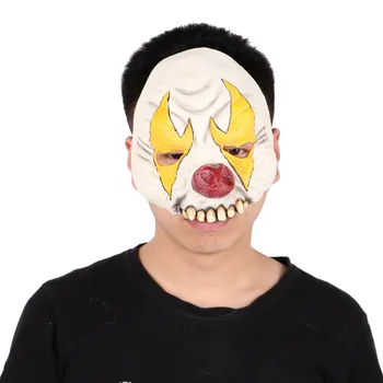 

Halloween RED Nose Clown Mask Trick Party Ball Performance Halloween Bar Atmosphere Mask Party Culture Party Masks