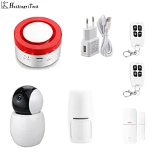 Tuya умный дом Безопасность Интеллектуальная Wi-Fi GSM домашняя охранная сигнализация система детектор движения приложение дистанционное управление