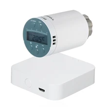 SEA801-ZIGBEE Smart Heizkörper Antrieb Thermostat Heizung Temperatur Controller Voice Control Arbeitet Mit Alexa Google Hause