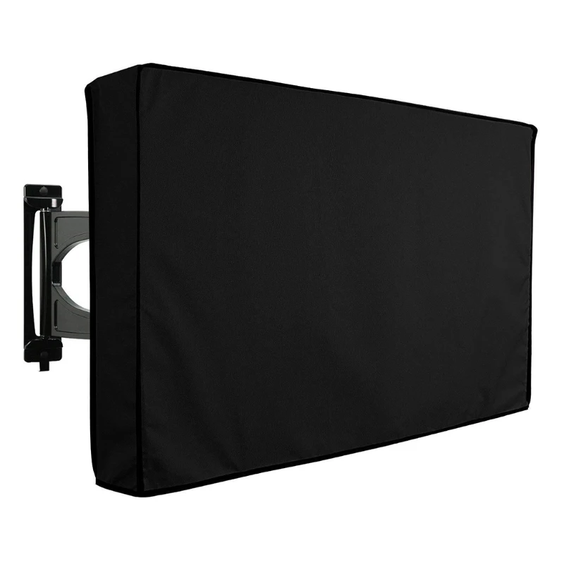 Weatherproof Dustproof Outdoor TV Screen Protector - Beige