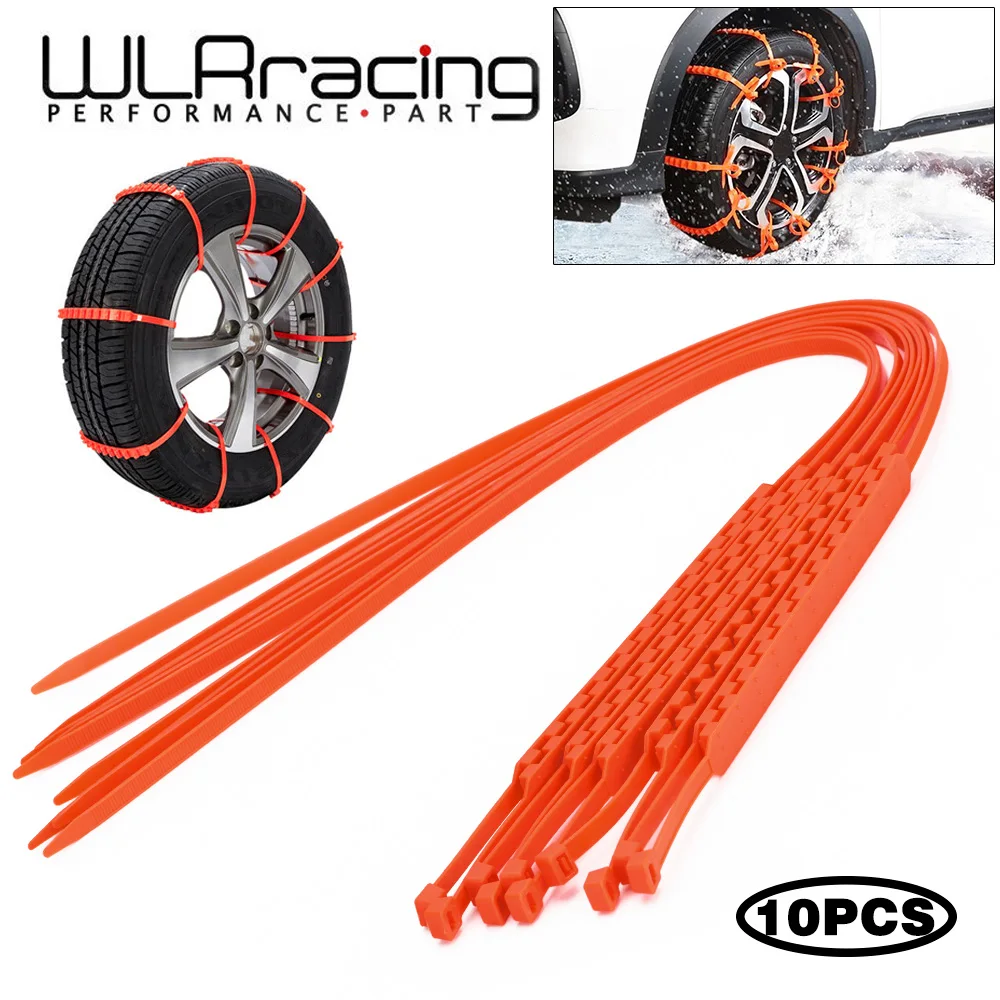 10pcs Car Winter Tire Wheels Snow Chains Snow Tire Antiskid Chains