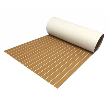 

Eva Teak Decking Sheet For Boat Yacht Marine Flooring Carpet Non-Slip Boat Accessories