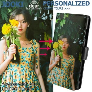

Xperia10 Personalized soft leather Photo Women's Wallet For XperiaXA3 custom logo custom photo phone case
