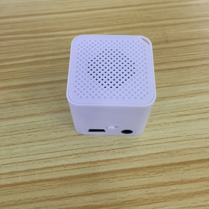 Лидер продаж 5 цветов портативный цифровой USB MP3 музыкальный плеер Micro SD TF карта ультра тонкий квадратный MP3 медиаплеер музыка - Цвет: Белый