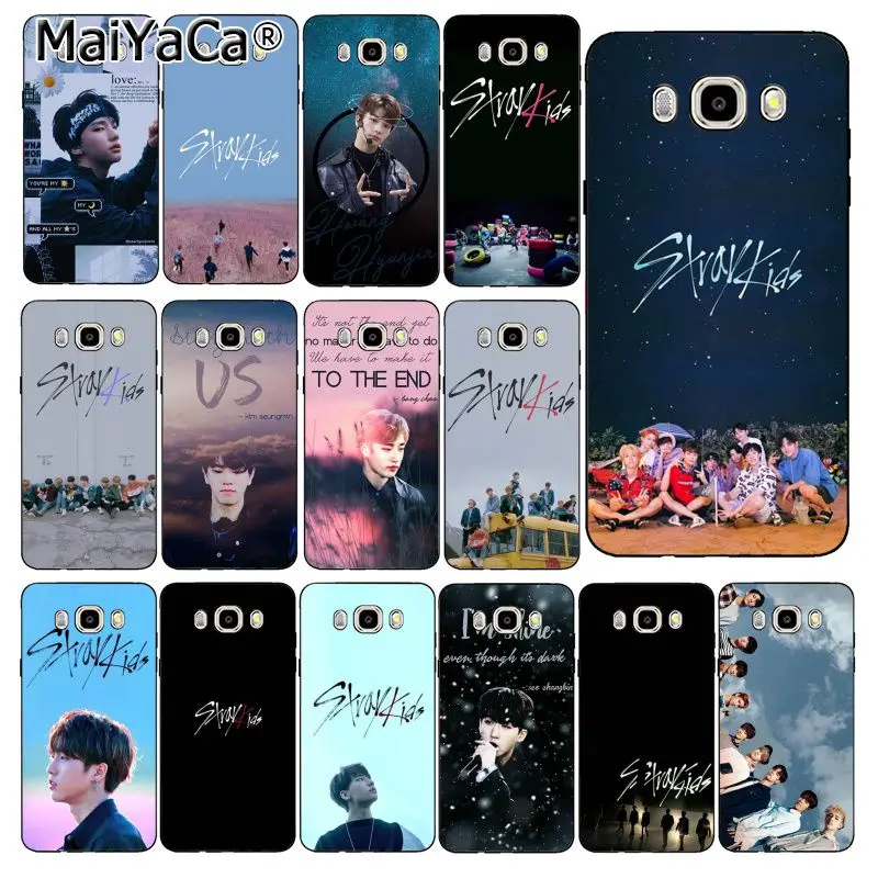 

MaiYaCa Stray Kids Phone Case Cover For Samsung Galaxy J7 J6 J8 J4 J4Plus J7 DUO J7NEO J2 J7 Prime