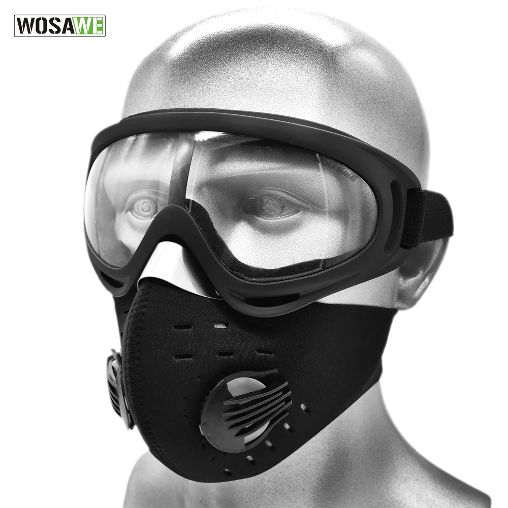 WOSAWE Мужская лыжная маска для сноуборда зимние лыжные очки снегохода