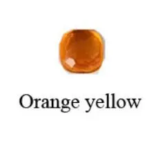 Orange yellow 22 цвета, Кристальный карамельный стиль, браслет, золотой цвет, Микс, свободно подобранные цвета, настраиваемый размер, открытые браслеты для женщин, подарок(DJ1387 - Окраска металла: Orange yellow